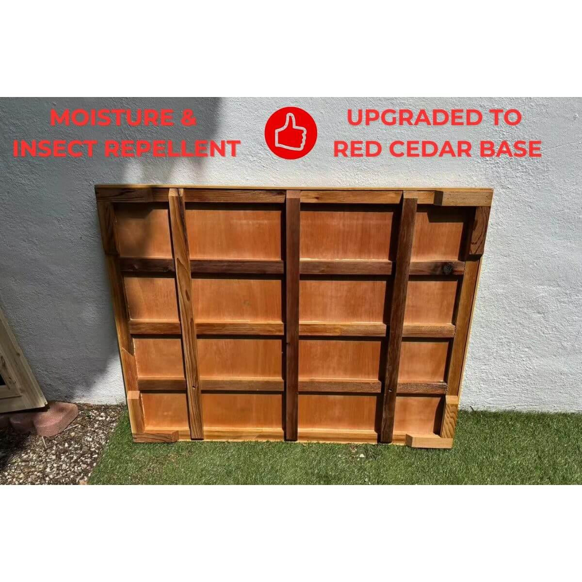 Garner-902Vs 2 Person Outdoor Far Infrared Sauna (Enhanced with Red Light Therapy)
