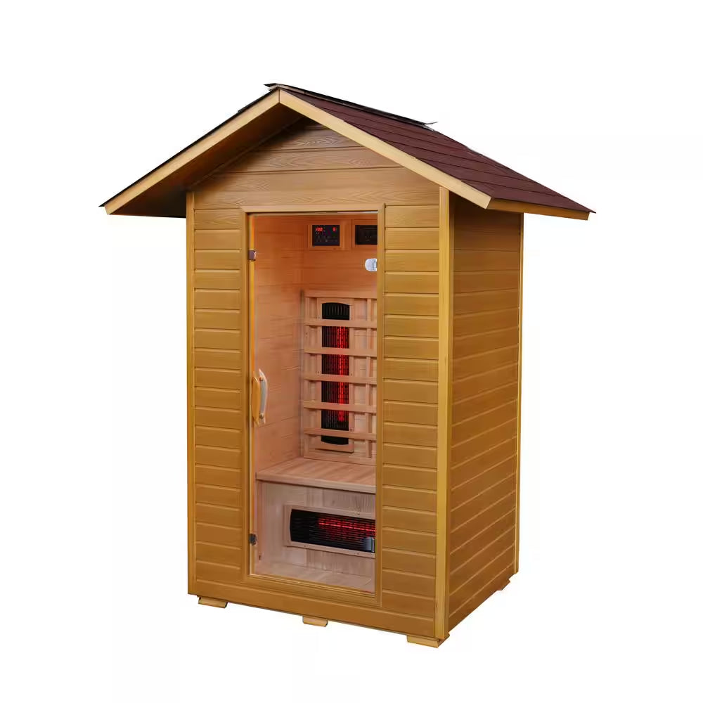 Burlington 2-Person Outdoor Infrared Sauna