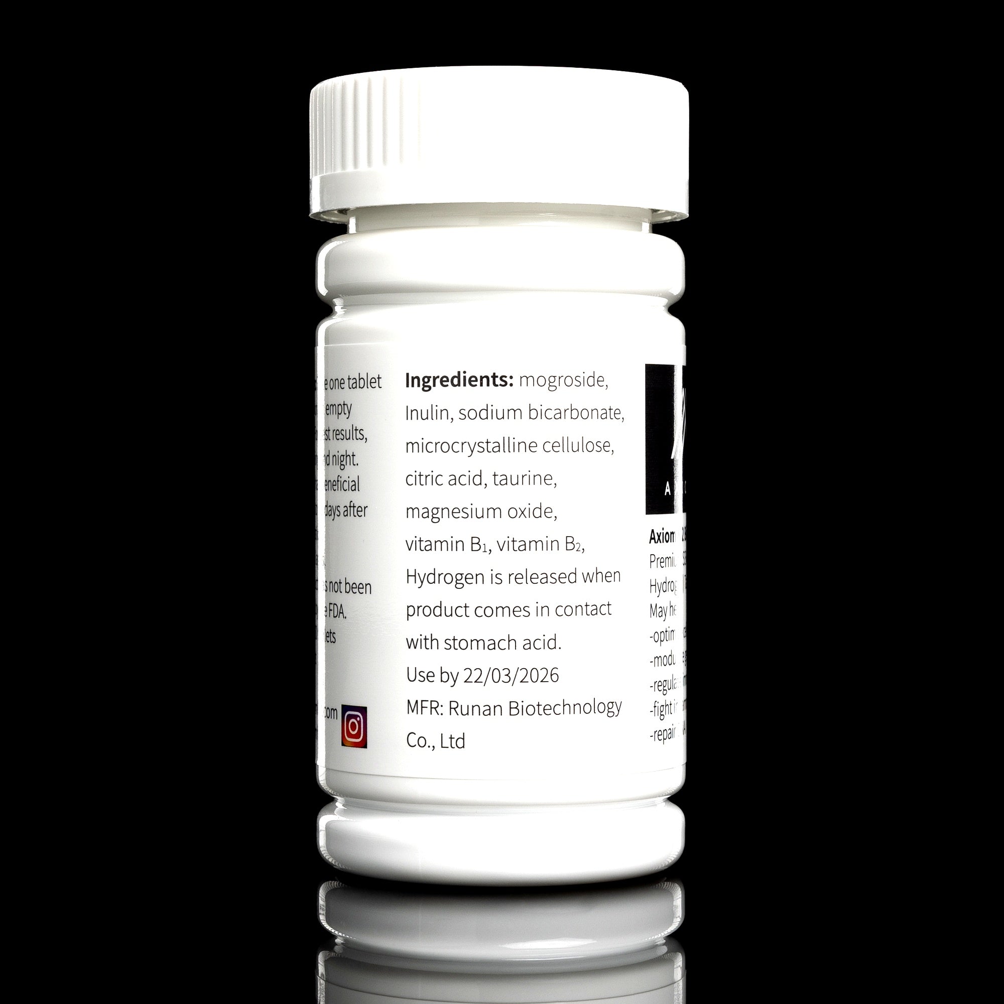 Oral SSH (Solid State Hydrogen) Tablets