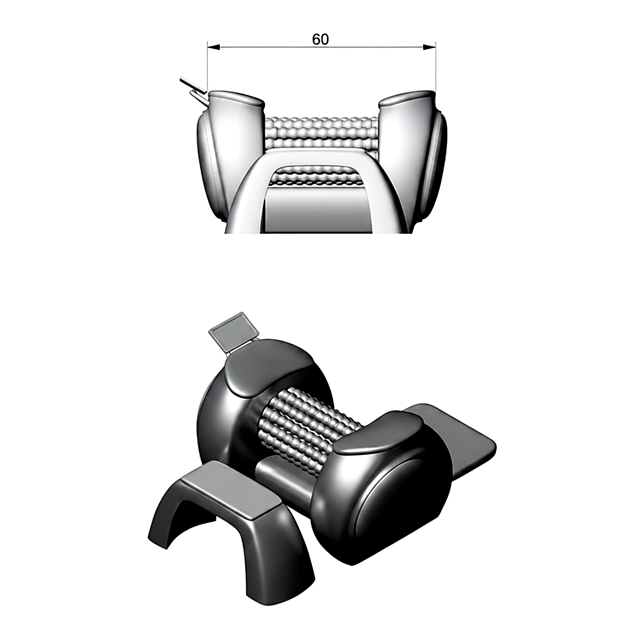 Rollshape Premium Roller Massager System